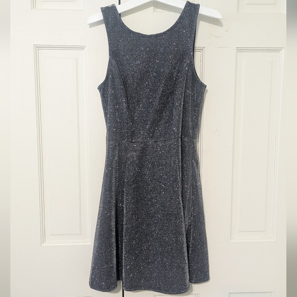 Speechless Sparkling Dress with Pockets